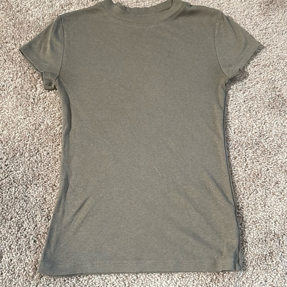 A New Day Olive Short Sleeve Tee